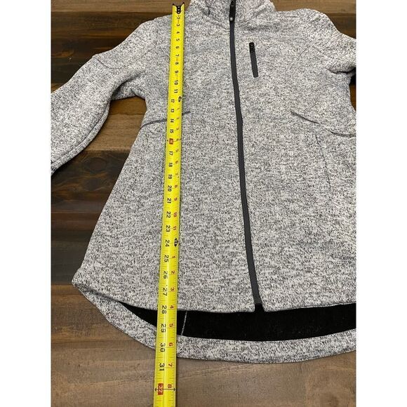 Halifax HFX High Performance Luna Knit Jacket in Heather Gray Women's Size L - Picture 8 of 11